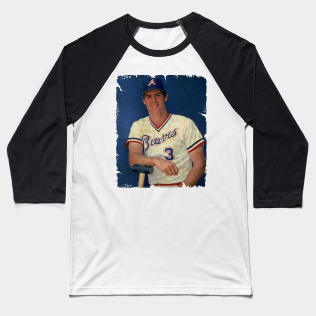 Dale Murphy in Atlanta Braves, 1982 Baseball T-Shirt by PESTA PORA